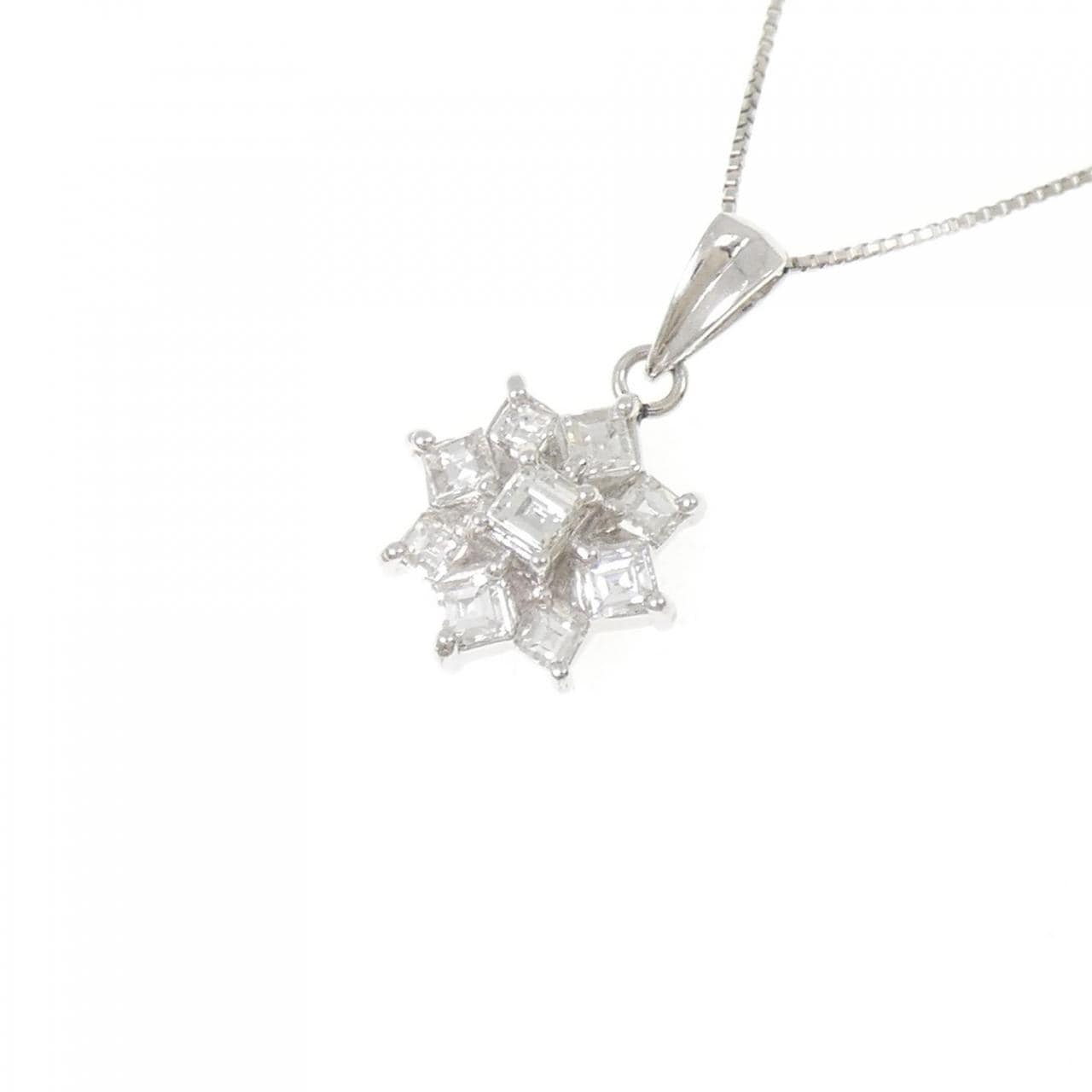 PT900/PT850 ダイヤモンド ネックレス 0.50CT