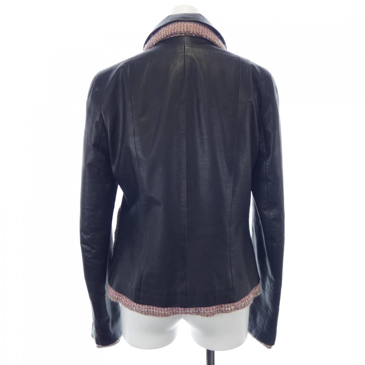 【ヴィンテージ】シャネル CHANEL P21728W03190 03A レザージャケット