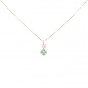 4゜C エメラルド ネックレス