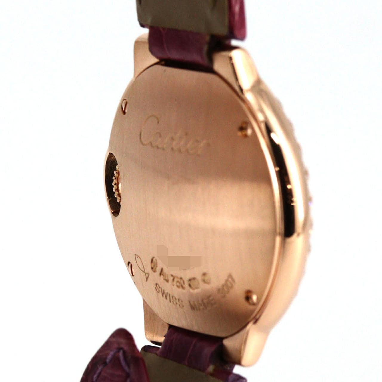 カルティエ バロンブルーSM PG/D WE900251 PG･RG クォーツ