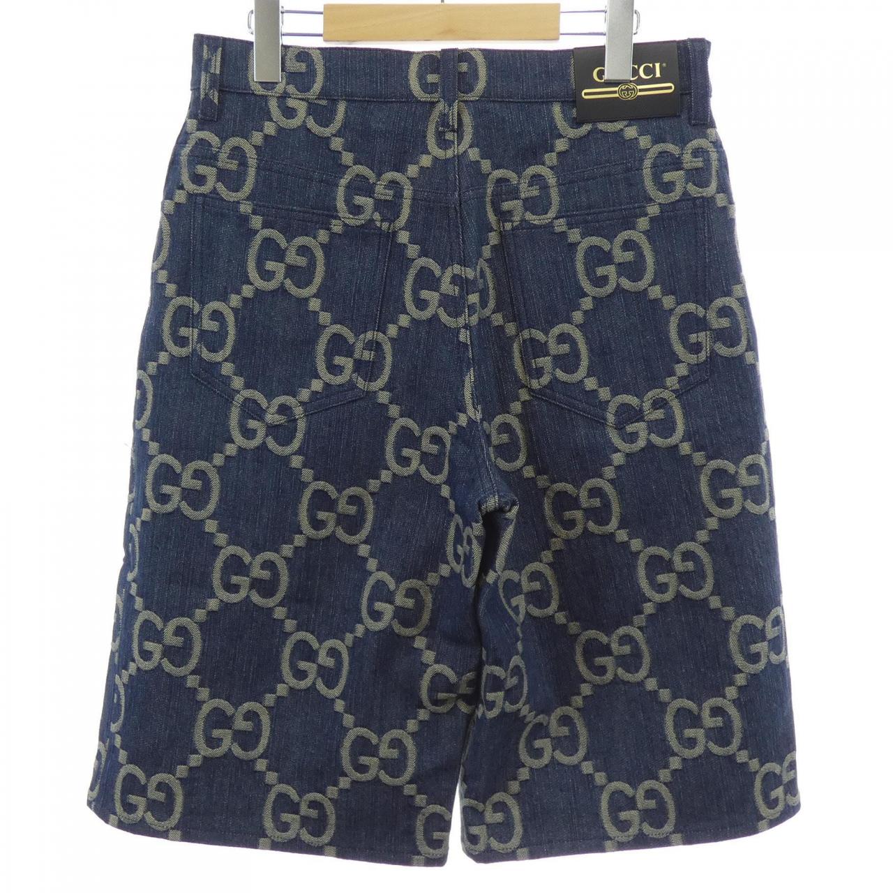 グッチ GUCCI GGジャンボ デニム ショートパンツ 674371 XDBTY ショートパンツ