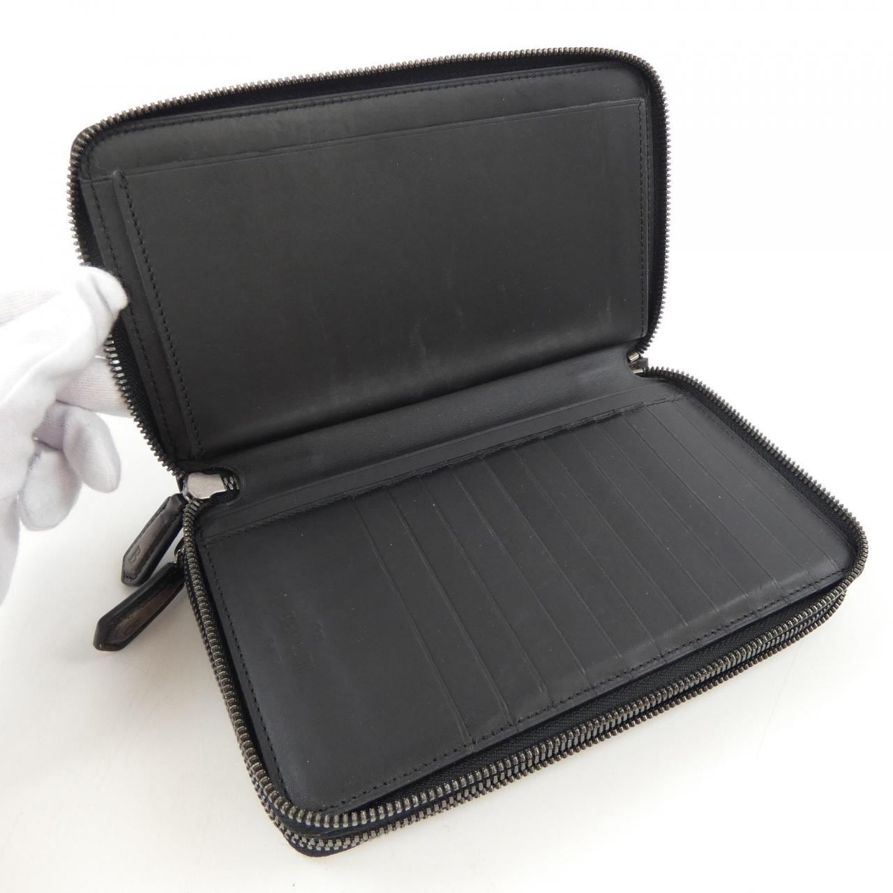 ベルルッティ Berluti タリスクリットレザーロングジップ WALLET