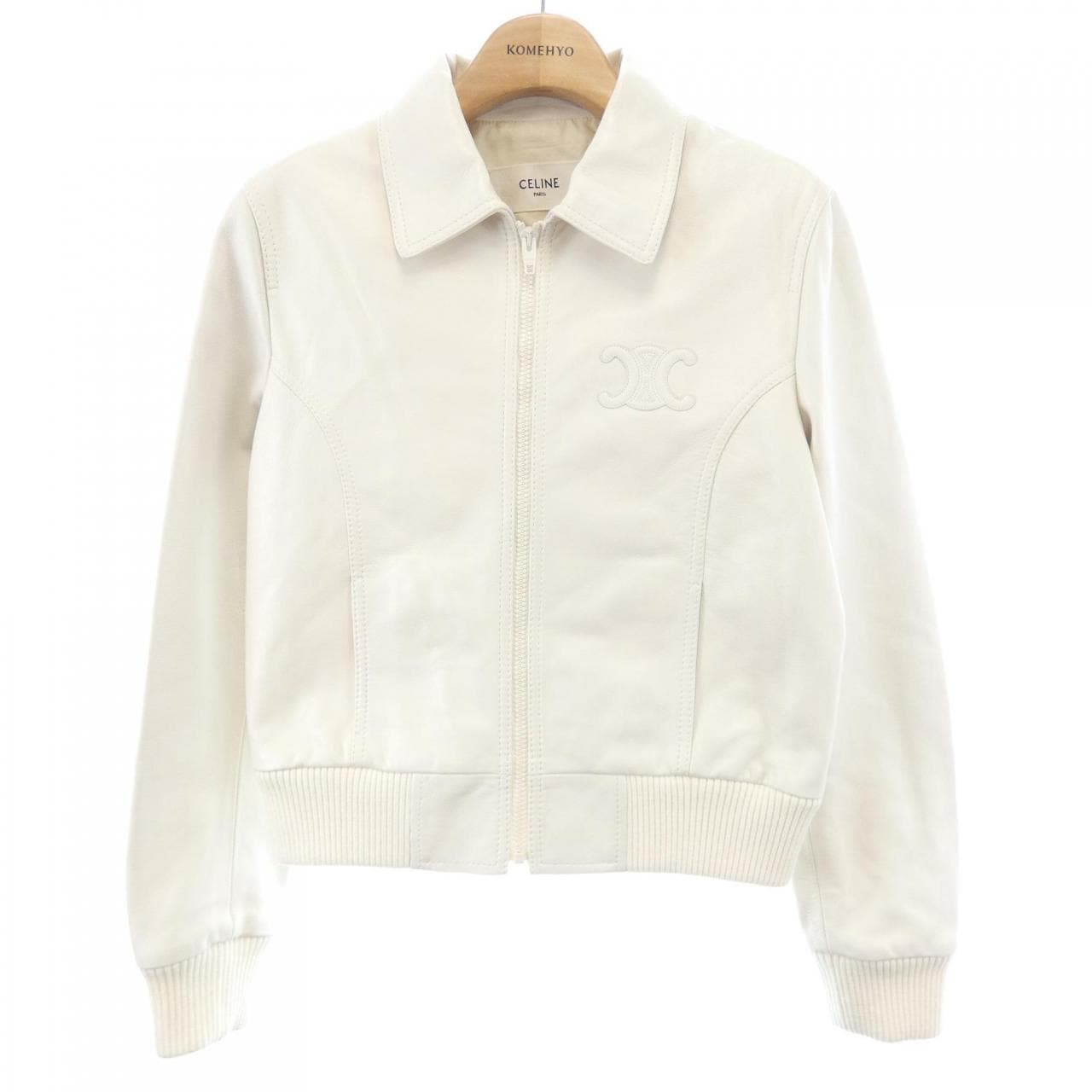 セリーヌ CELINE トリオンフ 2EK06583C レザージャケット