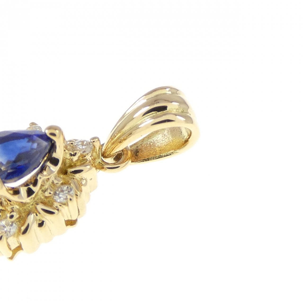 K18YG サファイヤ ペンダント 0.29CT