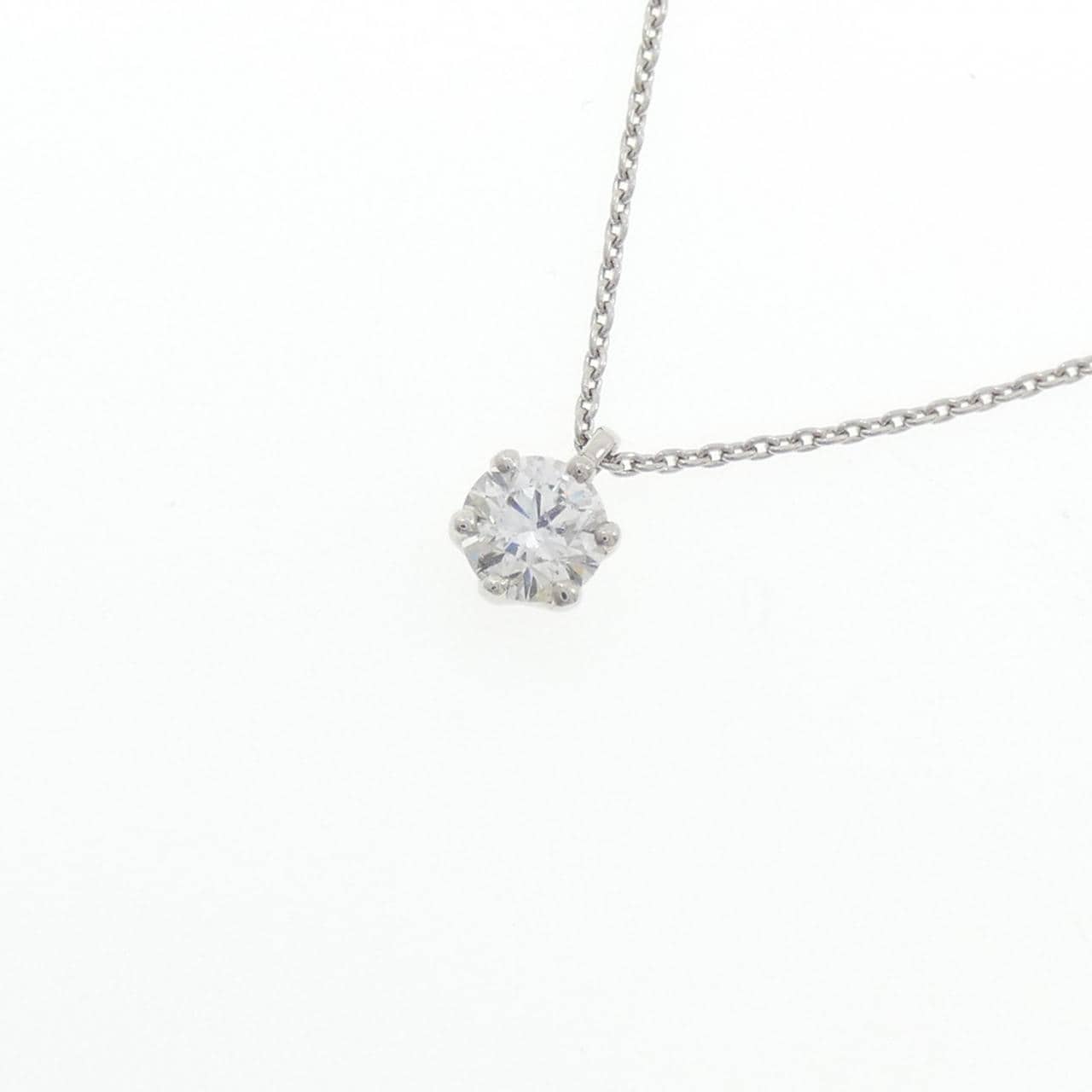 【リメイク】PT900/PT850 ダイヤモンド ネックレス 0.409CT E SI2 EXT