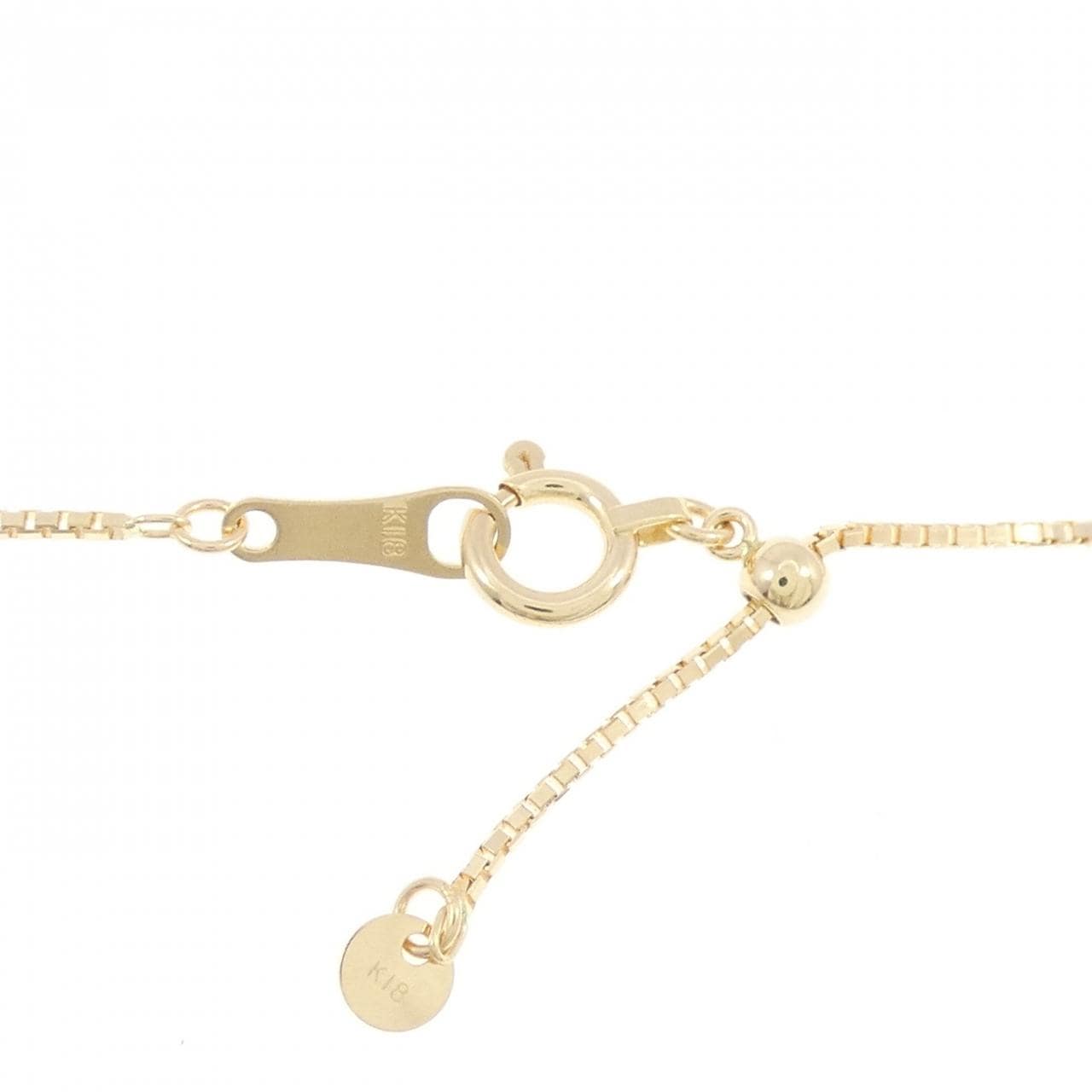 K18YG ダイヤモンド ネックレス 0.647CT