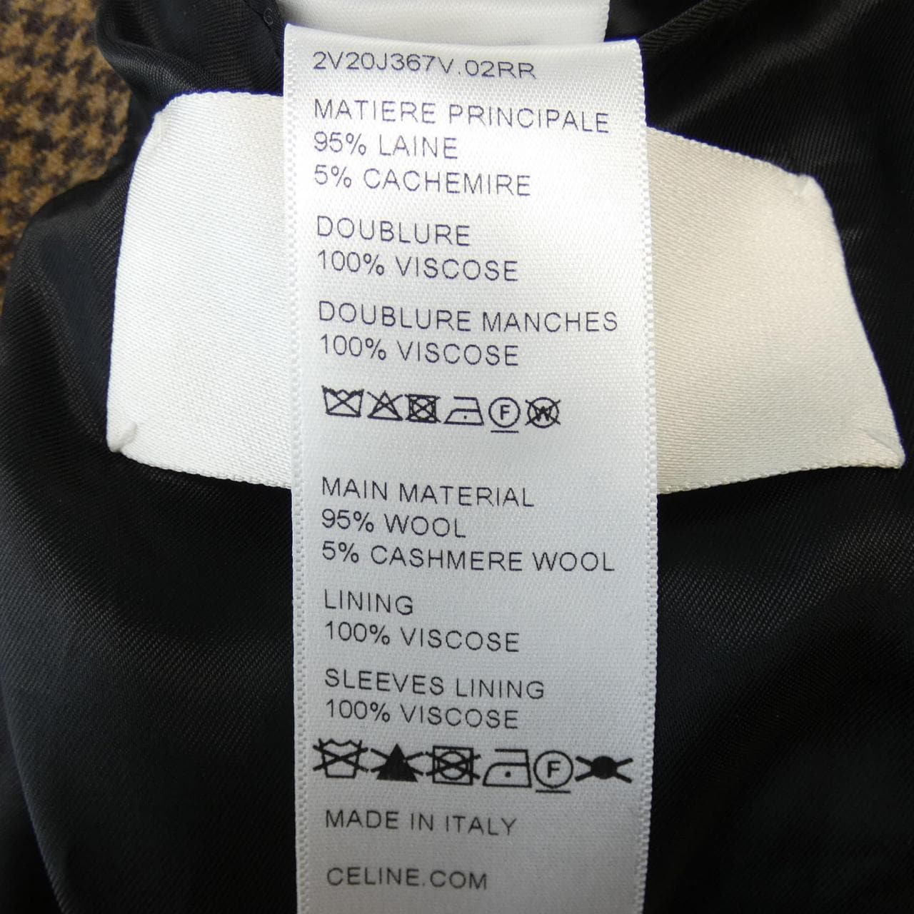 セリーヌ CELINE 2V20J367V ジャケット