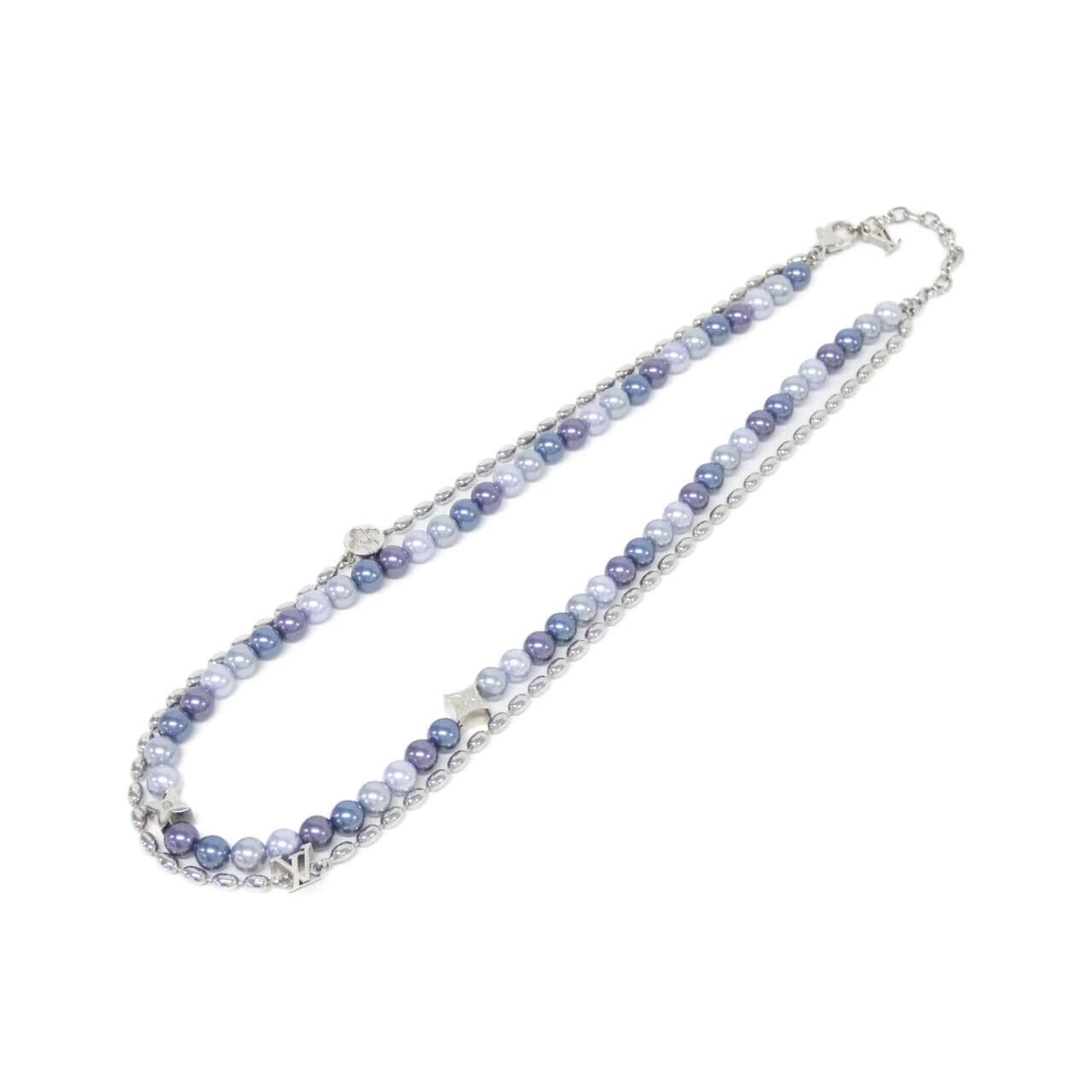 ルイヴィトン ネックレス パール フュージョン M02224 ネックレス