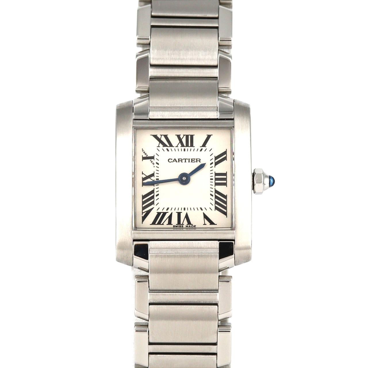 カルティエ タンクフランセーズSM W51008Q3 SS クォーツ
