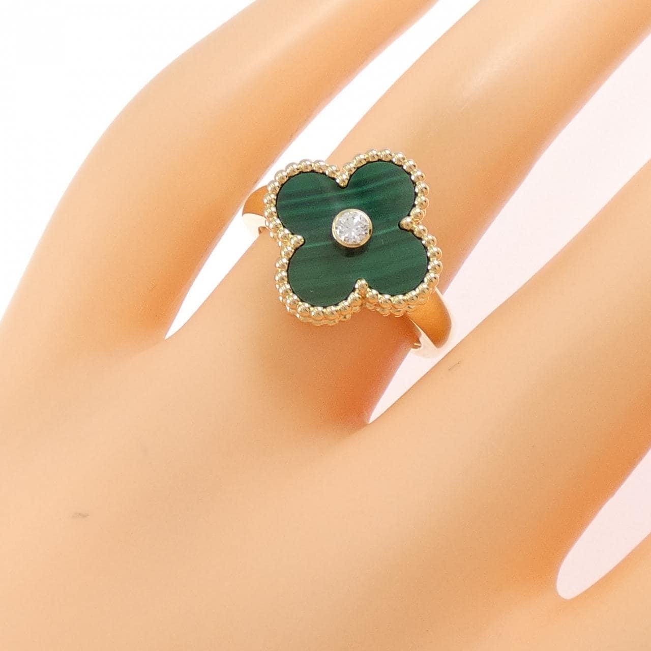 ヴァンクリーフ&アーペル ヴィンテージアルハンブラ リング