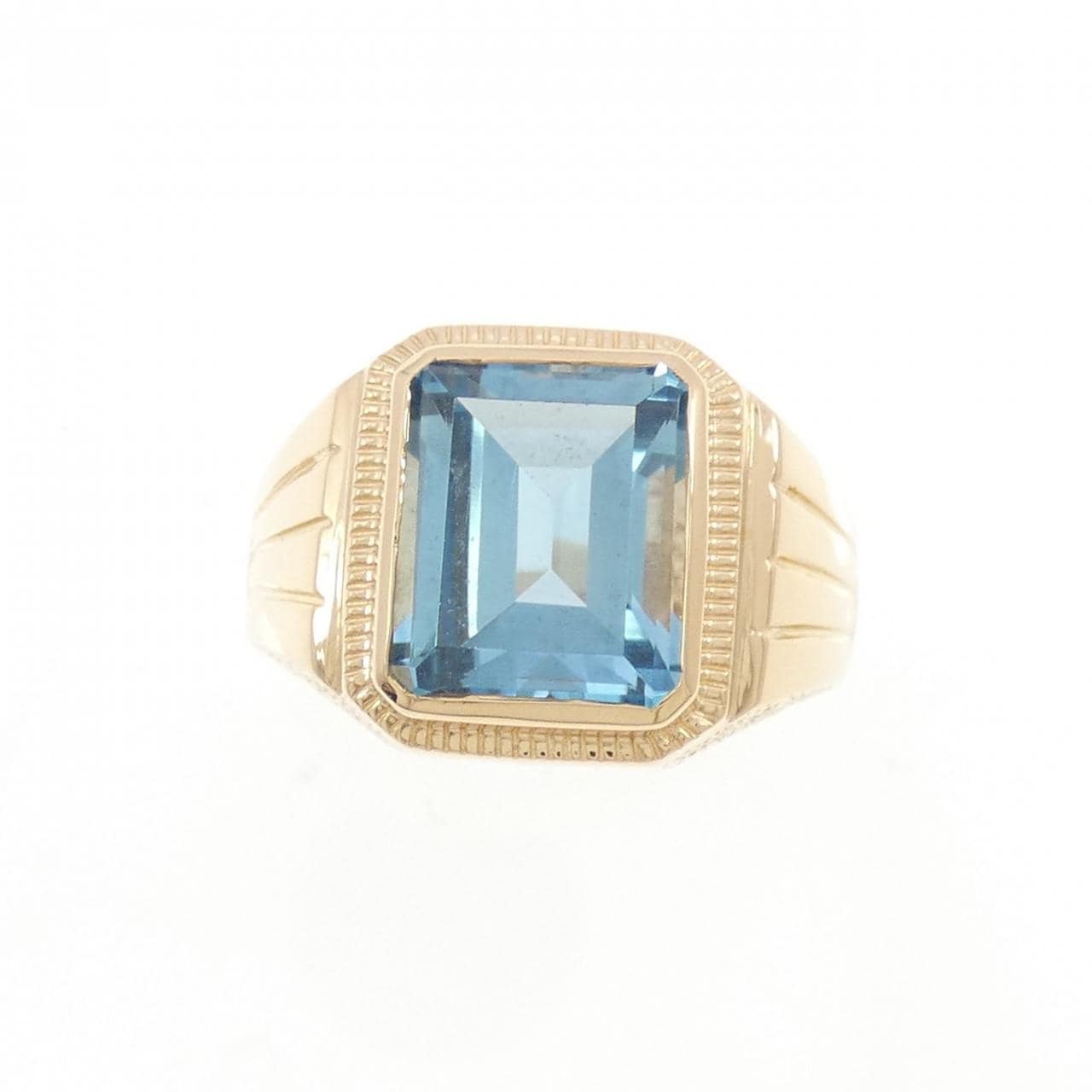 18KPG ブルートパーズ リング