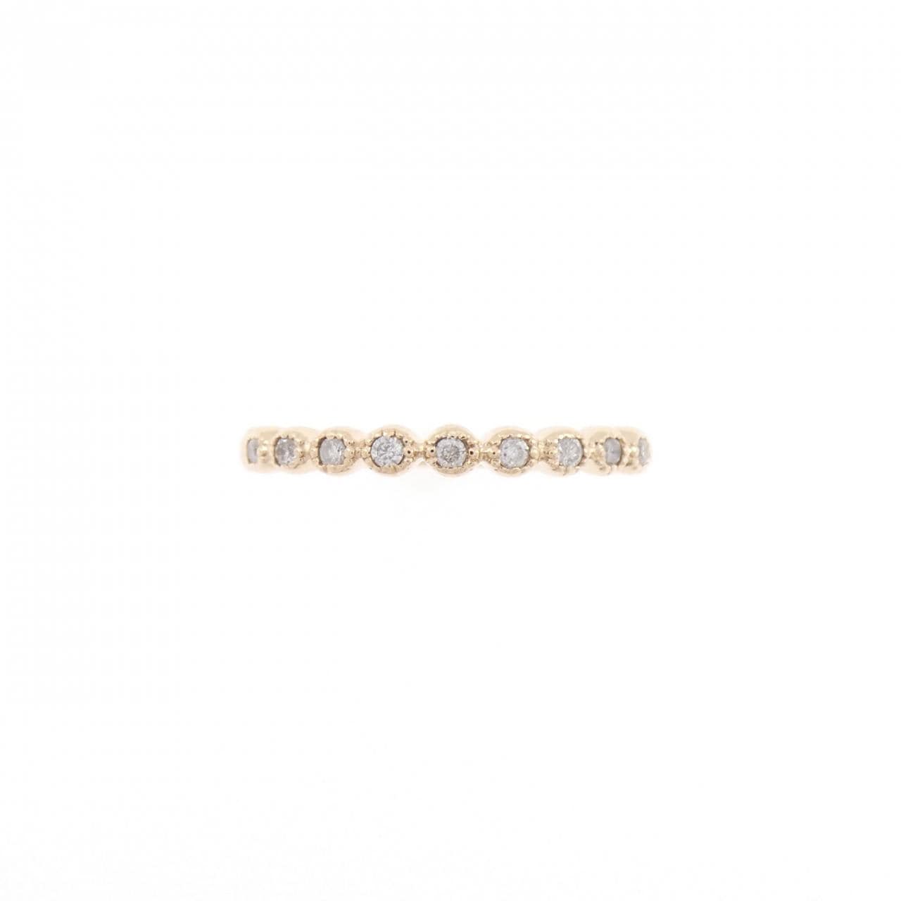 アガット ダイヤモンド ピンキーリング 0.07CT