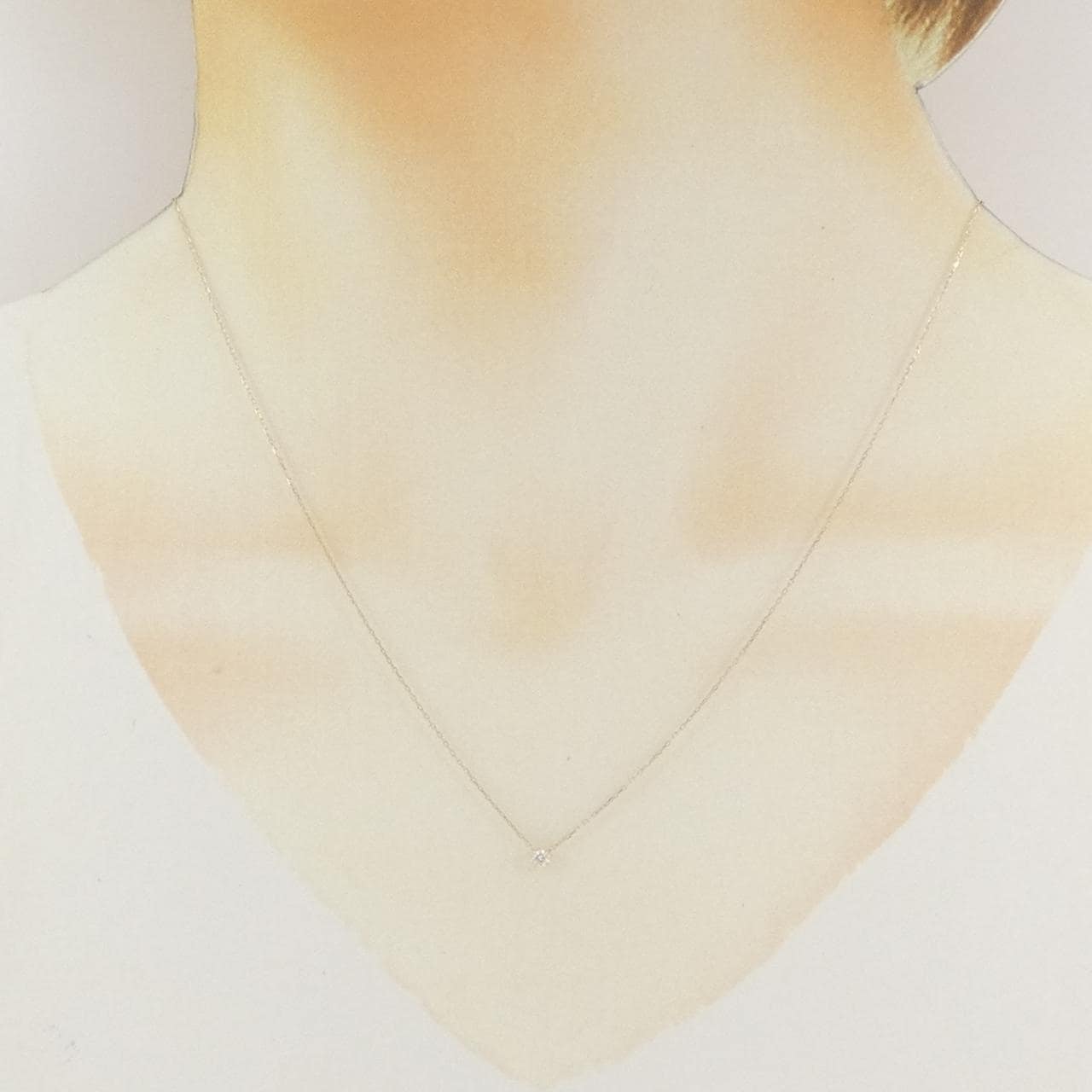 4゜C ダイヤモンド ネックレス