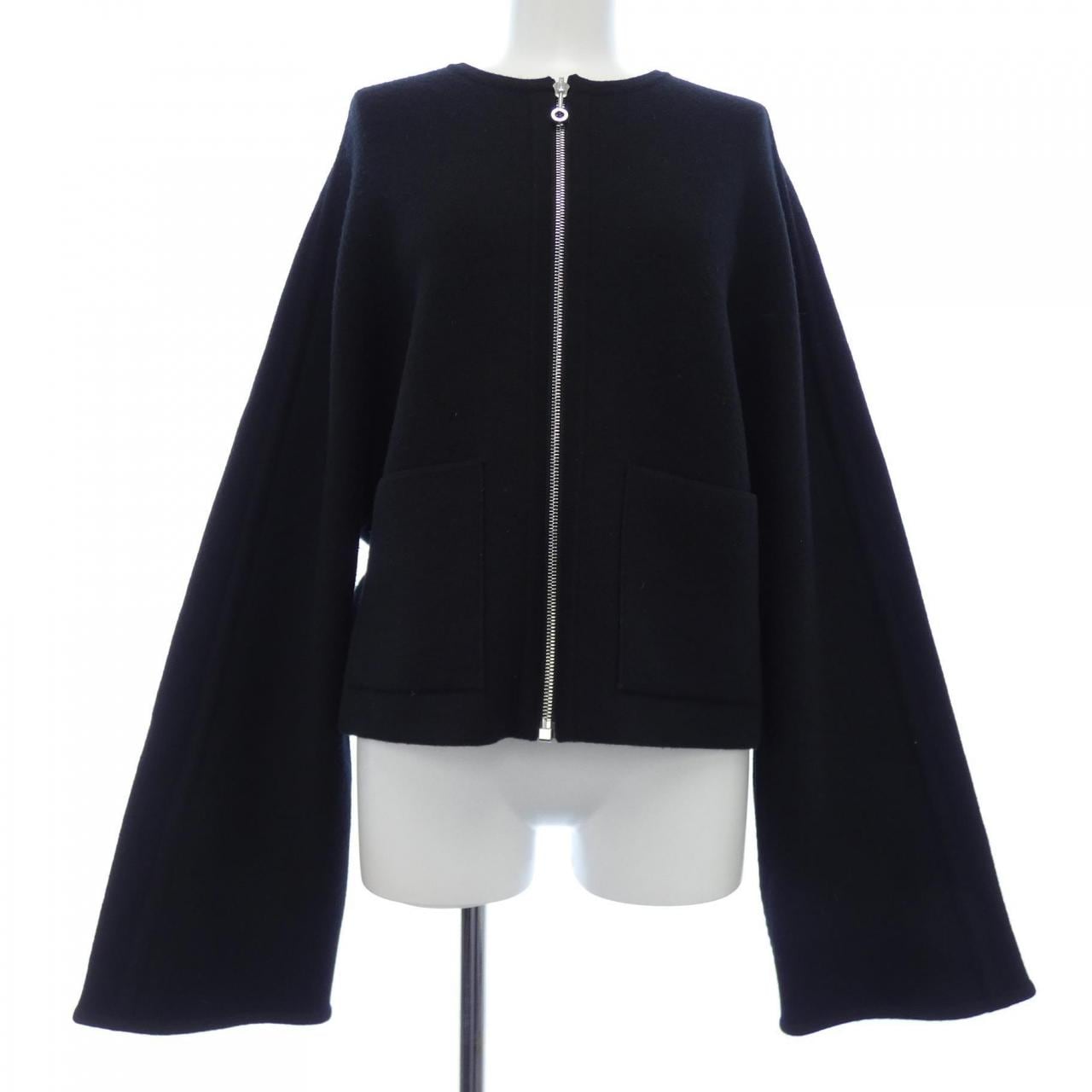 エルメス HERMES ノーカラージャケット