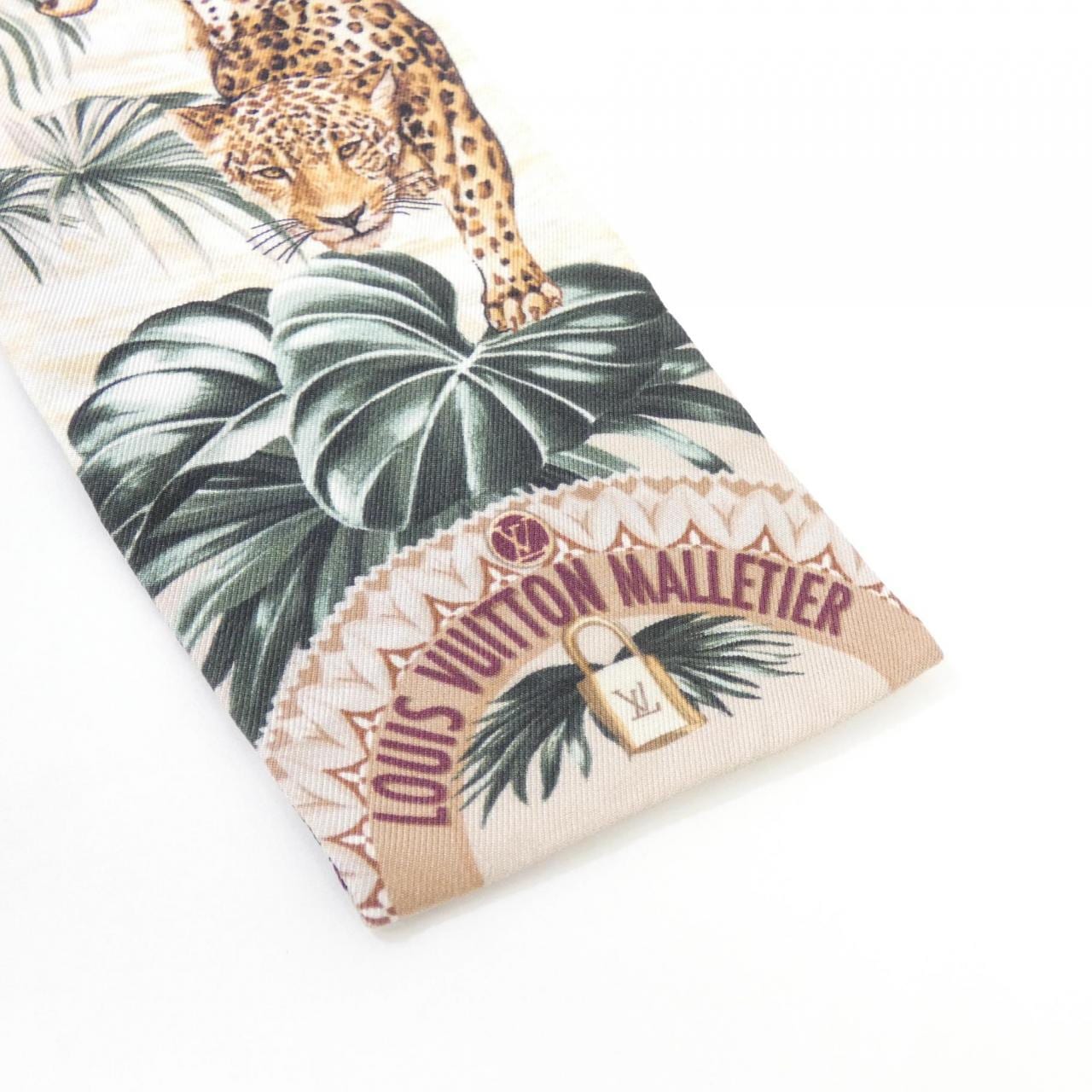 LOUIS VUITTON Bandeau Voyage Extraordinaire M73855 Scarf