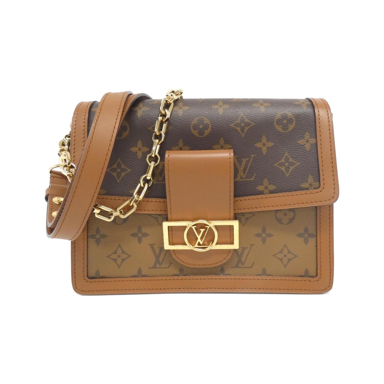 LOUIS VUITTON Monogram Reverse Dauphine MM M45958 肩背包