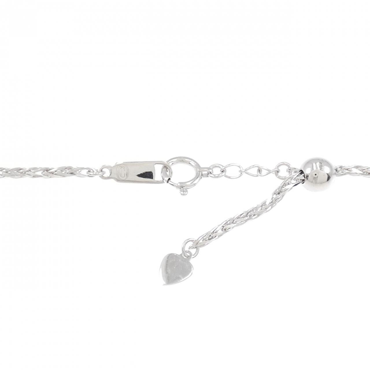 750WG/K18WG ダイヤモンド ネックレス 0.90CT