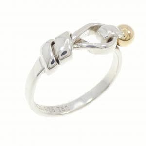 [vintage] TIFFANY Flat Wire Love Knot Ring