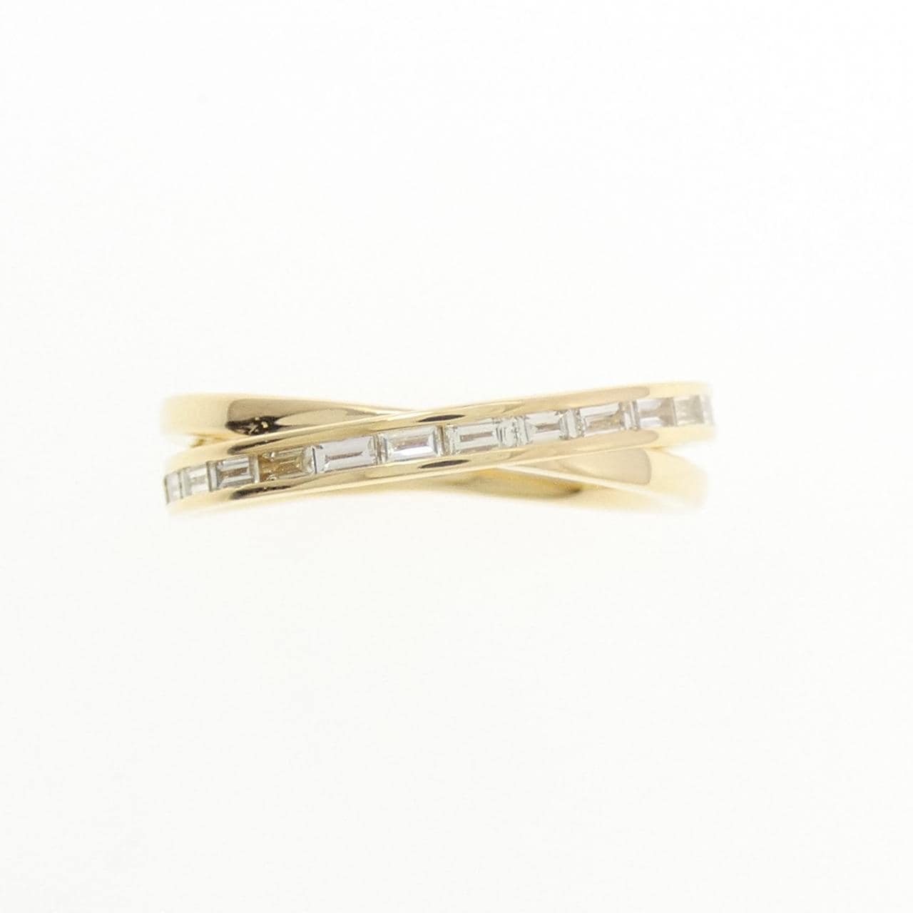 K18YG ダイヤモンド リング 0.35CT