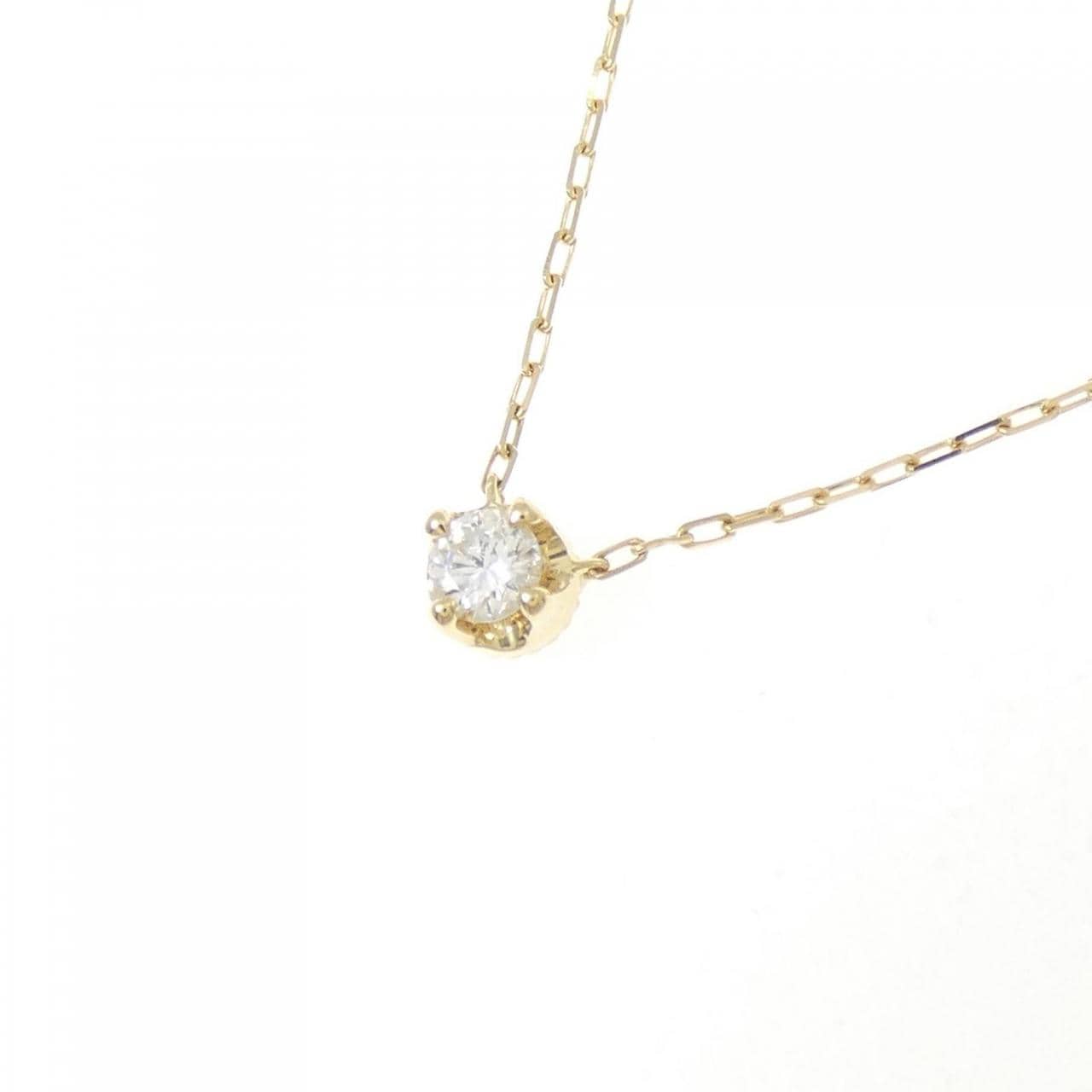 フェスタリア ダイヤモンド ネックレス 0.07CT