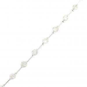 K18WG ダイヤモンド ブレスレット 3.00CT