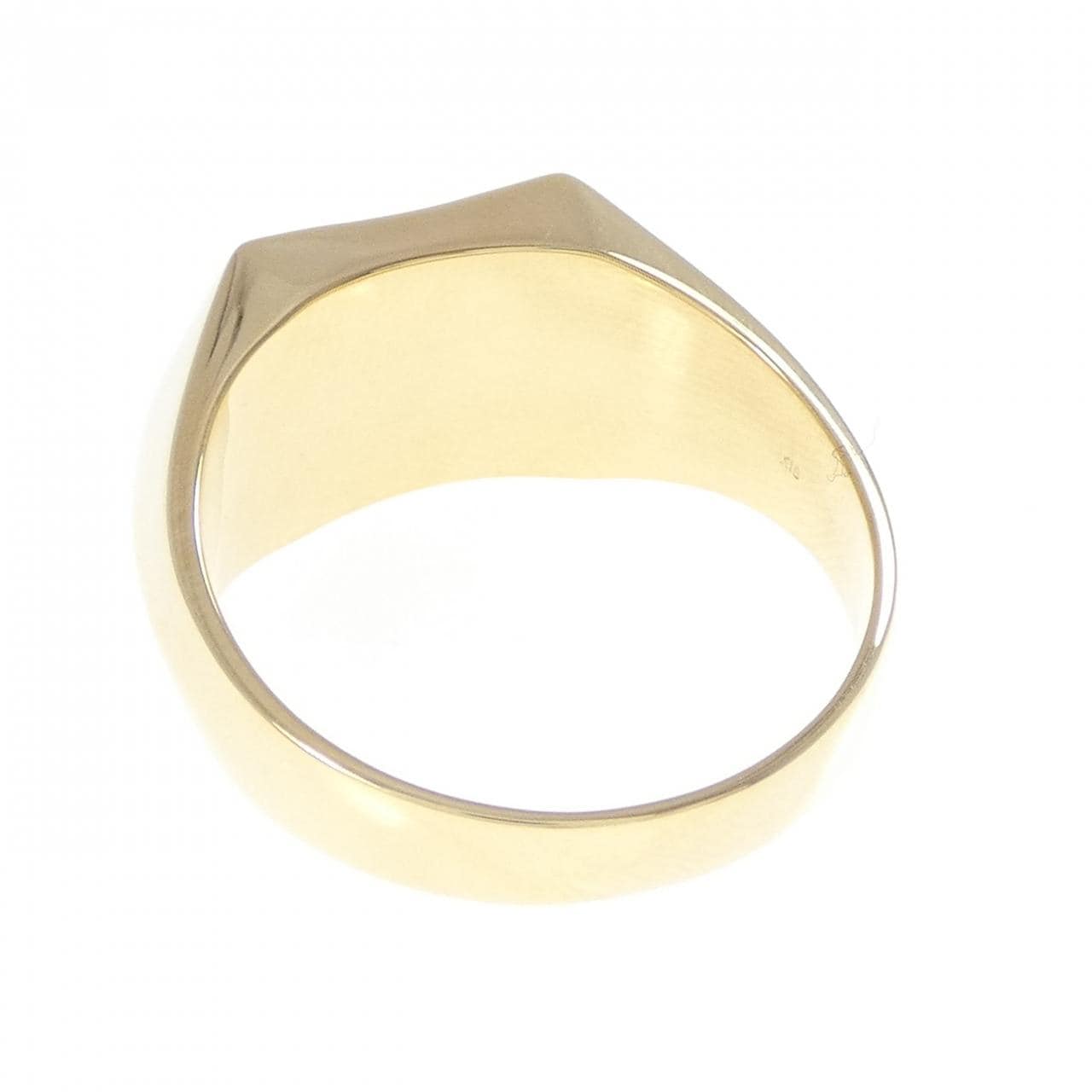 【新品】K18YG オニキス リング