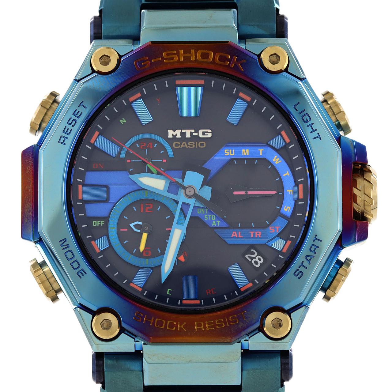 Casio G-SHOCK MT-G Radio-Controlled Watch MTG-B2000PH-2AJR SS Solar Quartz