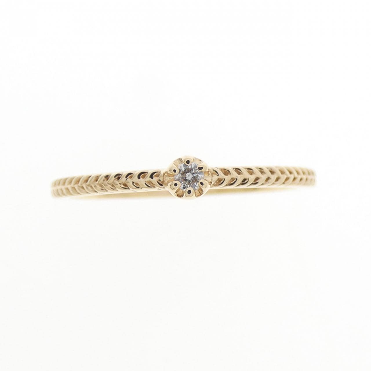 4゜C ダイヤモンド リング