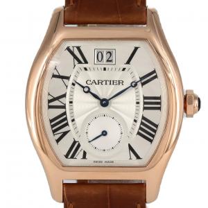 カルティエ トーチュ ラージデイト スモールセコンドXL PG W1556234 PG･RG 手巻