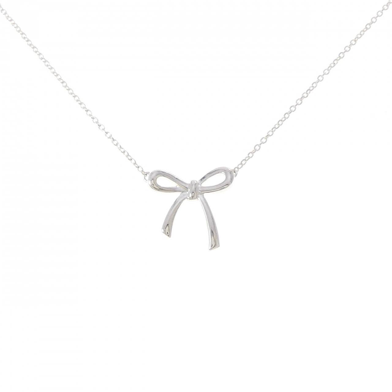 ティファニー ボウ ネックレス