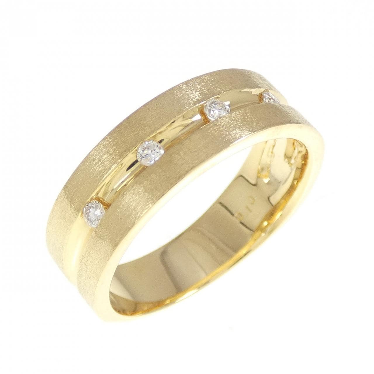 K18YG ダイヤモンド リング 0.10CT