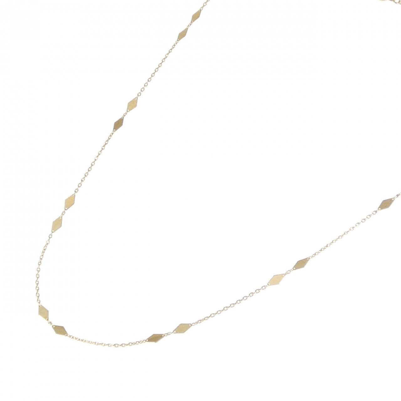 K18YG necklace