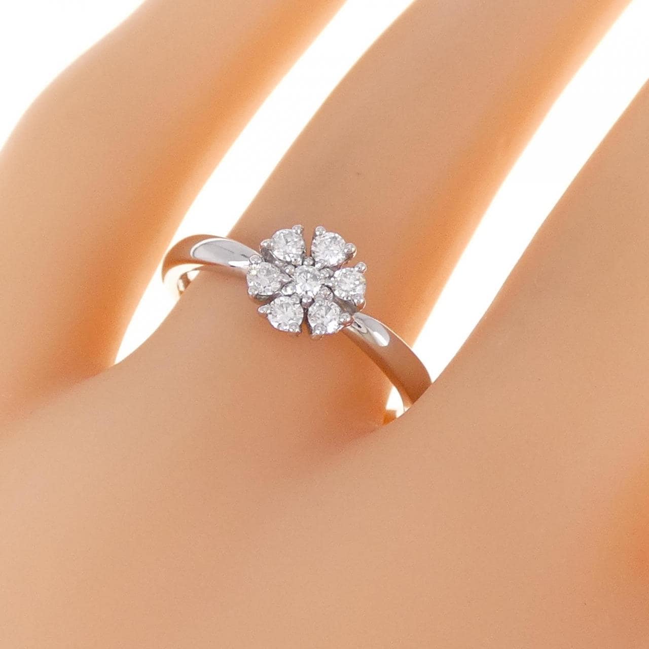 コメ兵｜K18WG ダイヤモンド リング 0.23CT｜ジュエリー｜リング