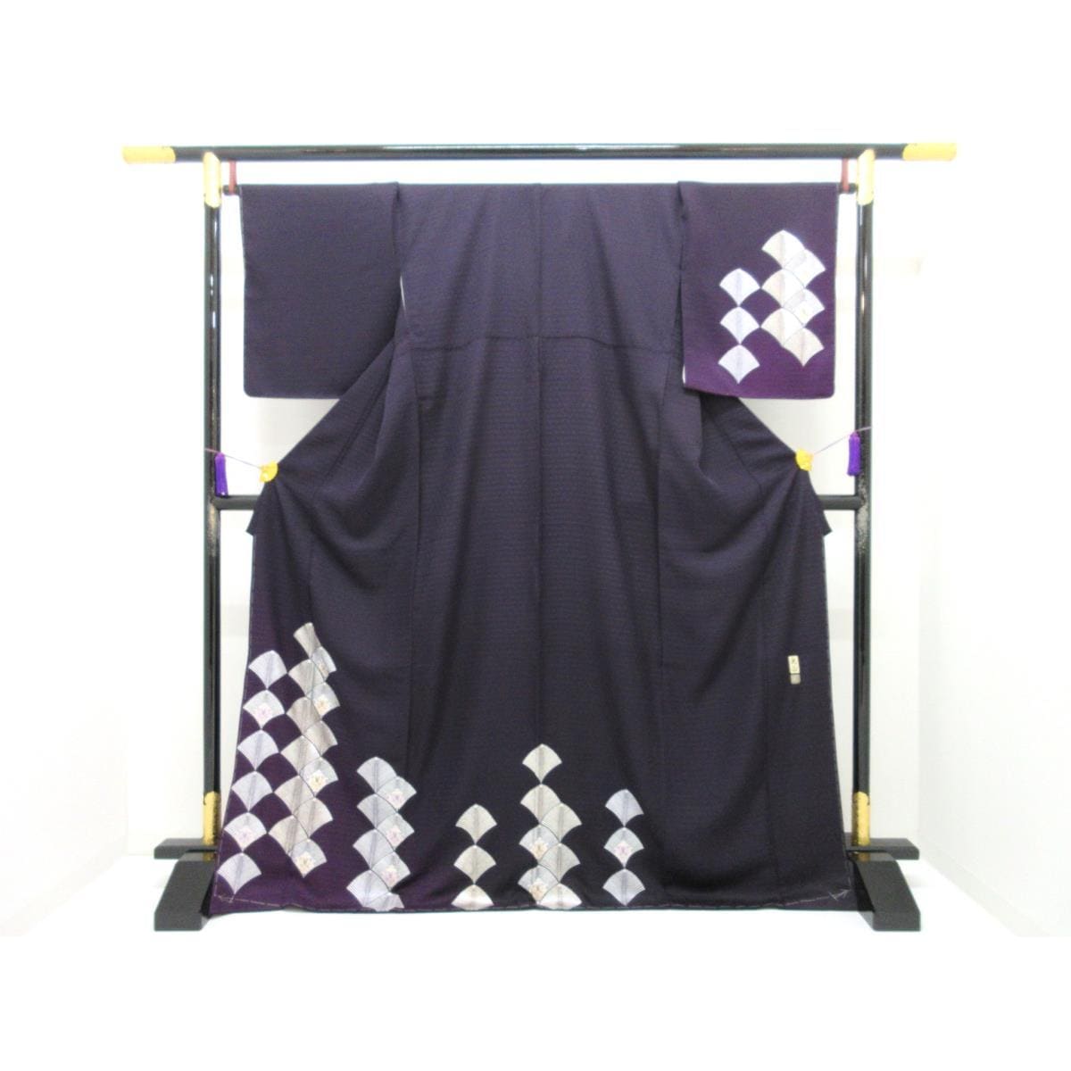 【新品】訪問着【和田光正】　銀彩加工