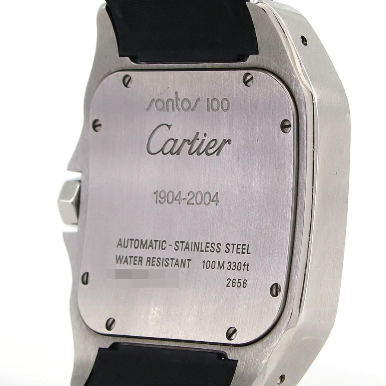 【ノーメンテナンス還元価格】カルティエ サントス100LM 1904-2004刻印 W20076X8 SS 自動巻
