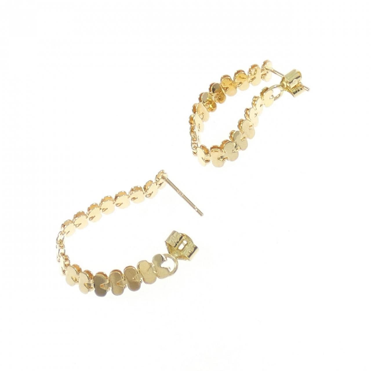 K18YG earrings