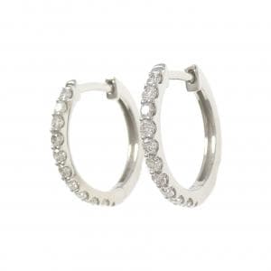 PT900 ダイヤモンド ピアス 0.34CT