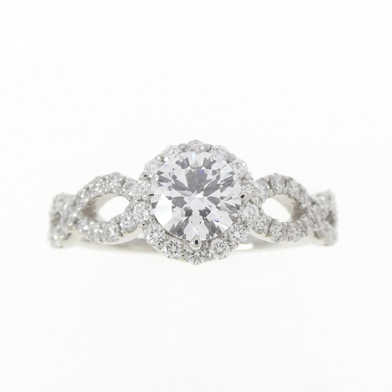 PT900 ダイヤモンド リング 0.532CT D SI2 3EXT