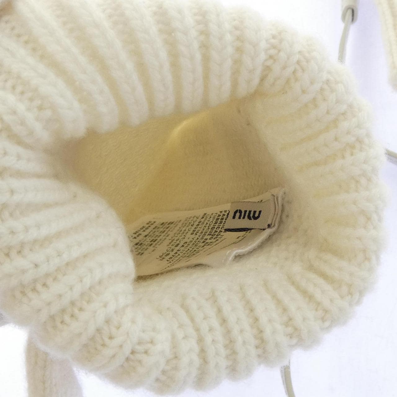 ミュウミュウ MIU MIU 5GG203 2CSR GLOVE