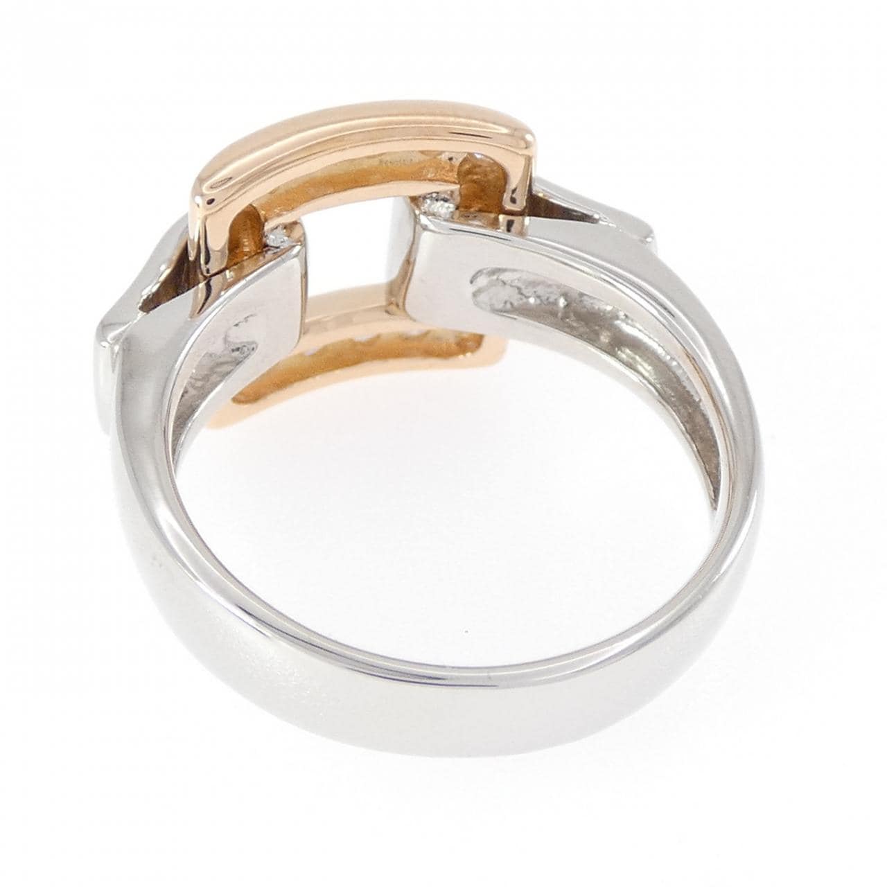 PT900/K18YG ダイヤモンド リング 0.35CT