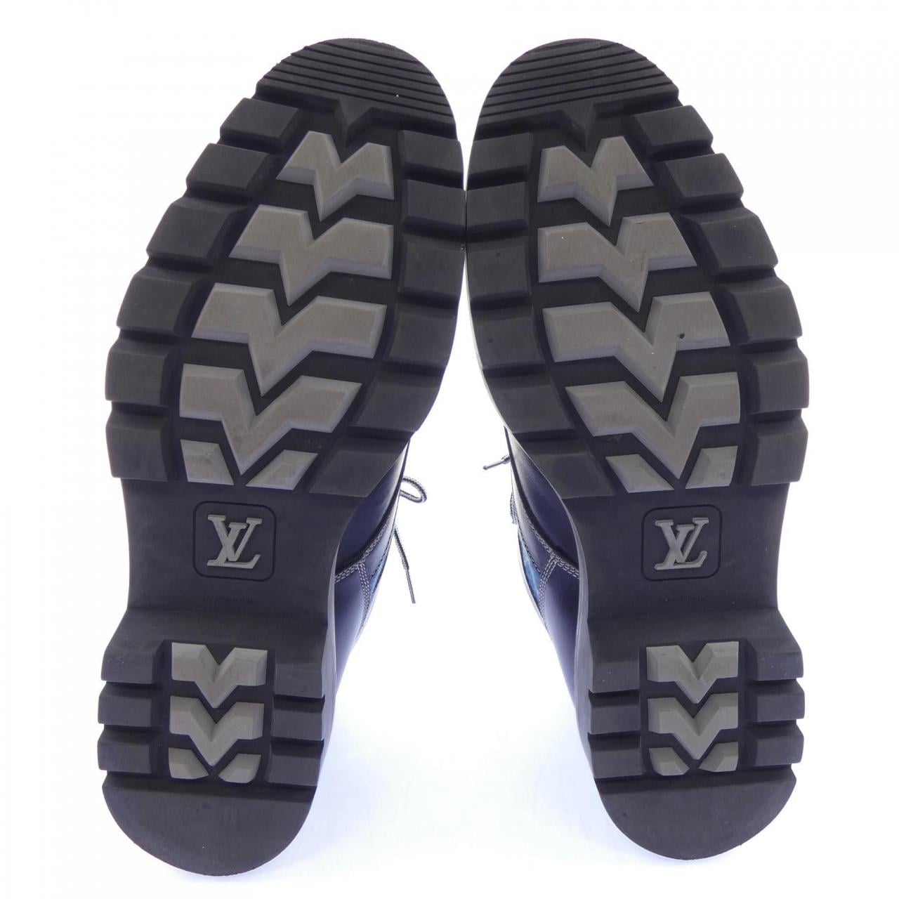 ルイヴィトン LOUIS VUITTON モノグラムデニム オーベルカンフライン ブーツ