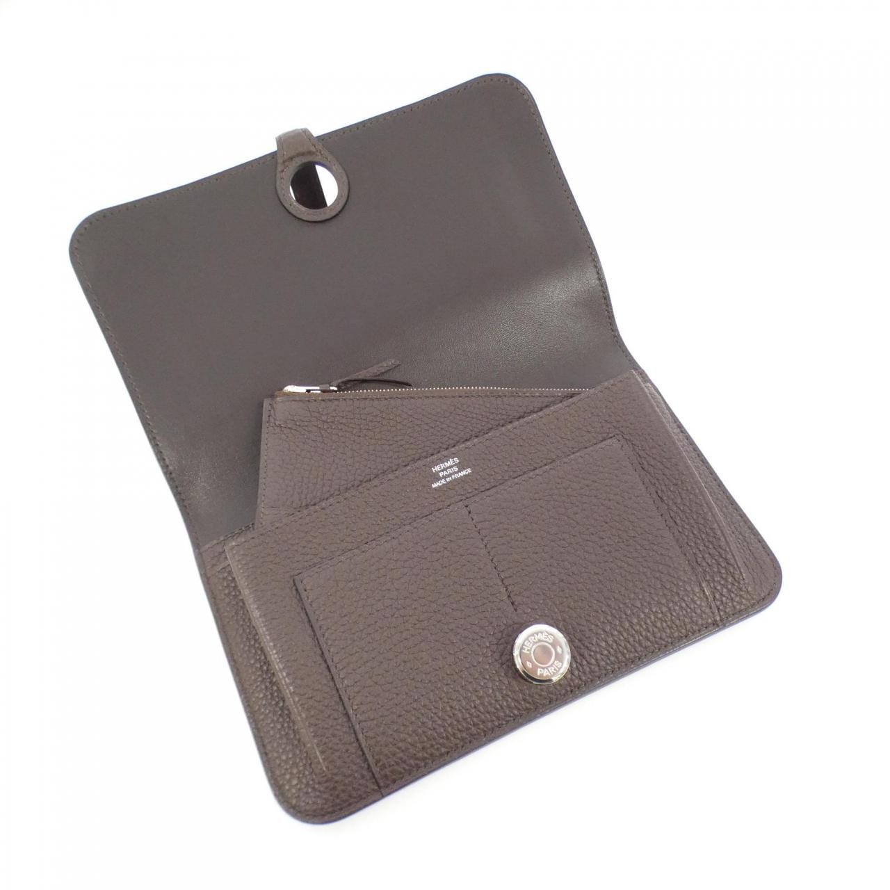 HERMES Dogon Duo 043070CK Wallet