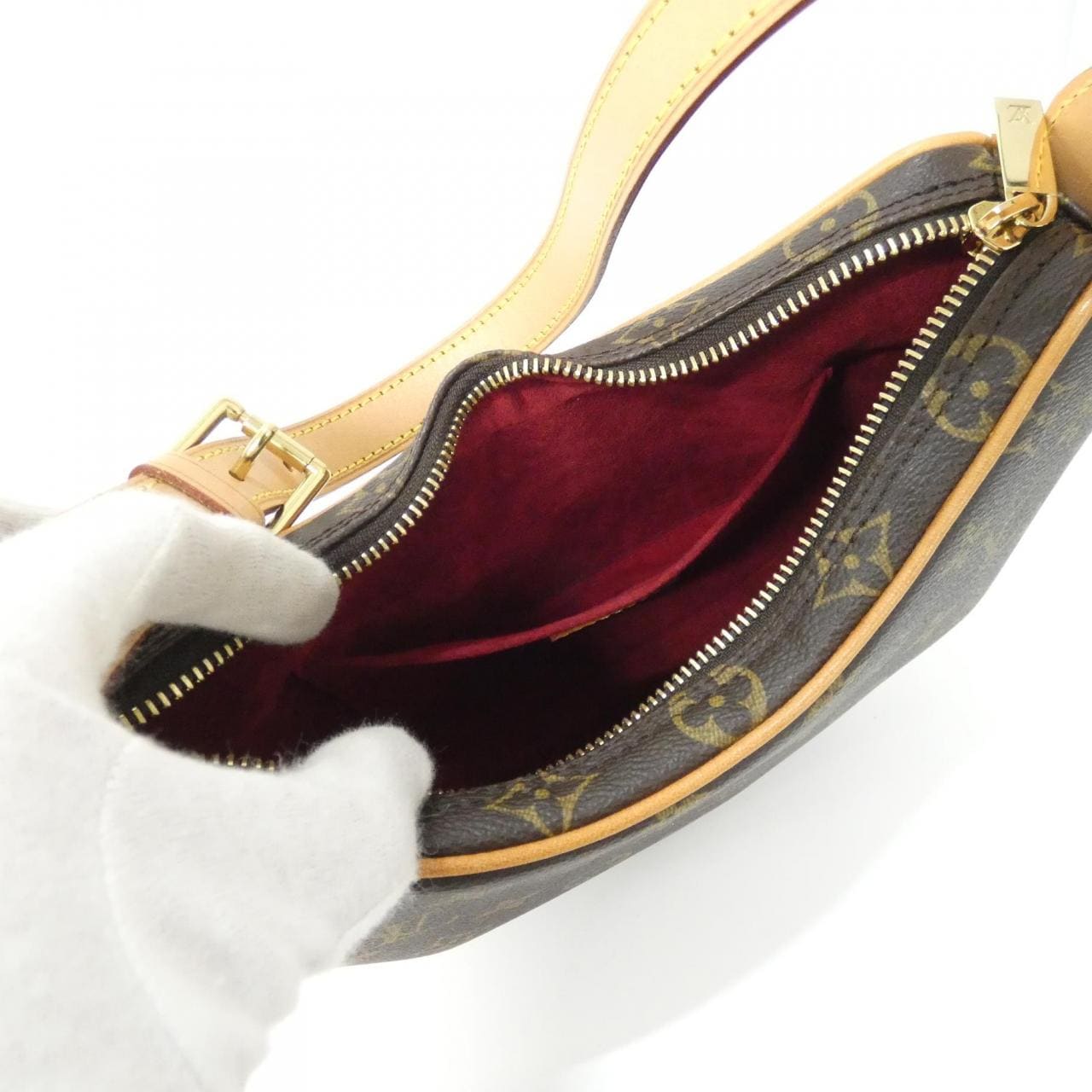 ルイヴィトン モノグラム ポシェット クロワッサン M51510 ショルダーバッグ