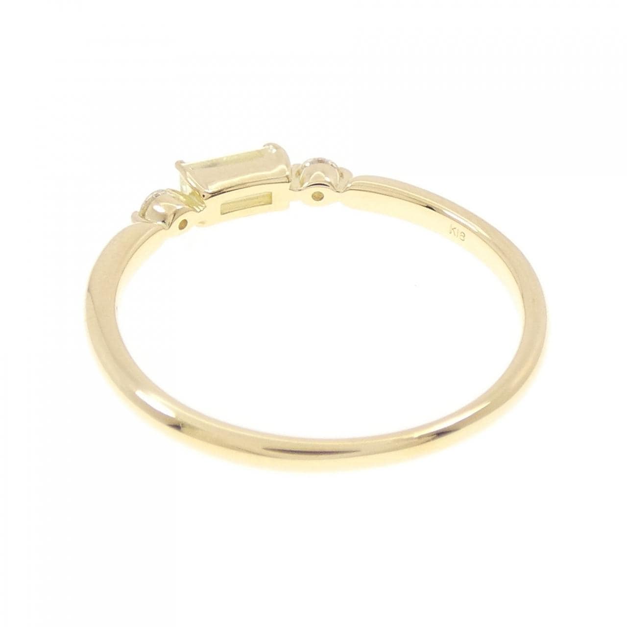 K18YG ダイヤモンド リング 0.25CT