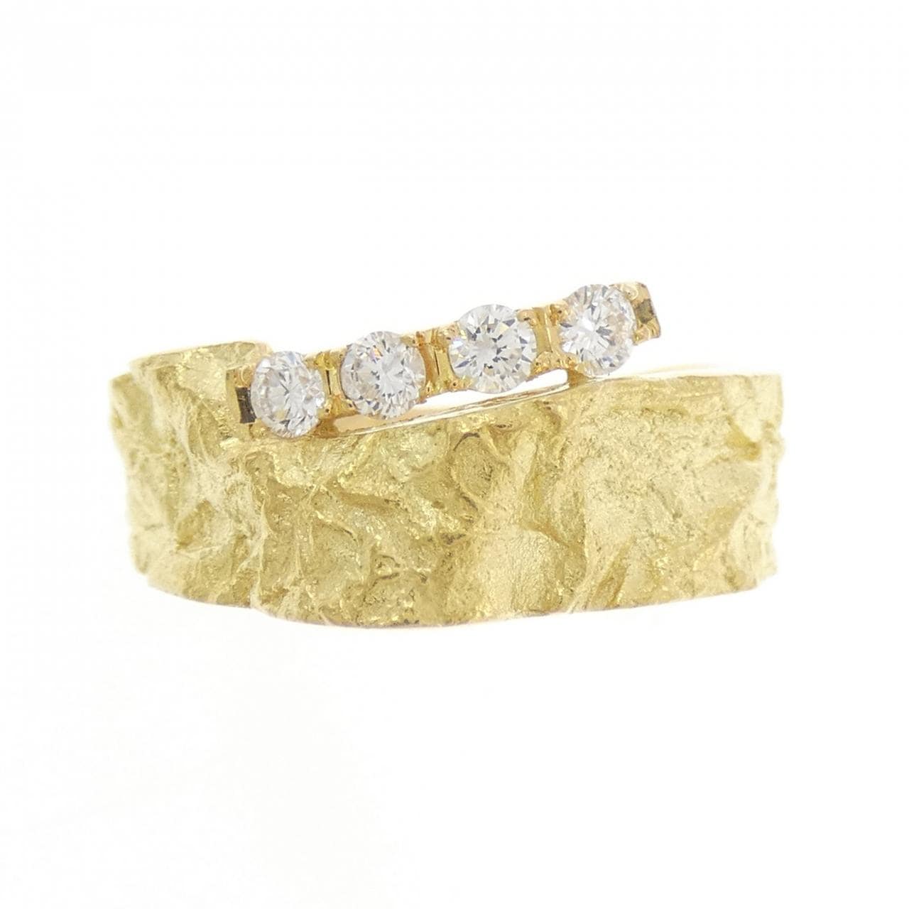 K18YG ダイヤモンド リング 0.243CT