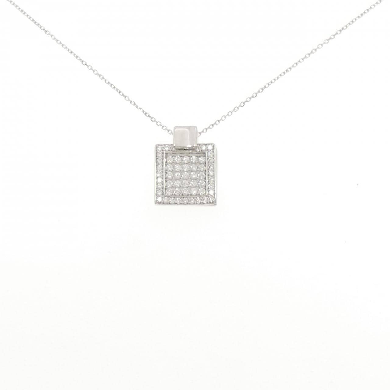 キャサジ ダイヤモンド ネックレス 0.65CT