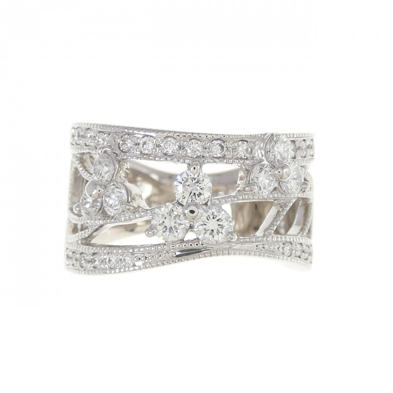 PT ダイヤモンド リング 0.70CT
