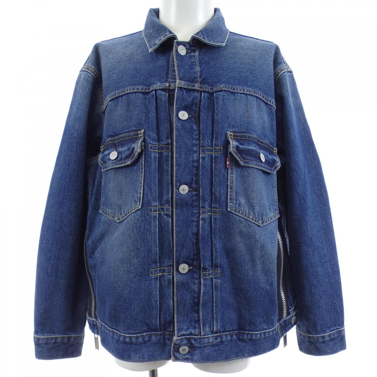 サカイ SACAI 55979-0001 デニムジャケット