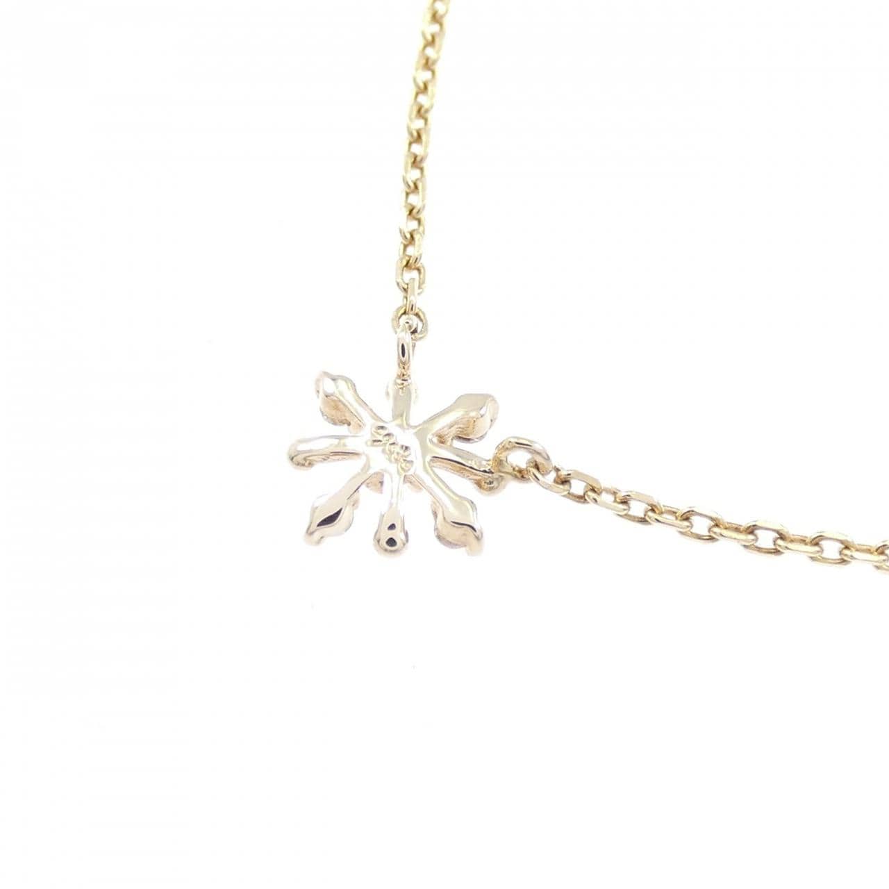 アガット ダイヤモンド ネックレス 0.03CT