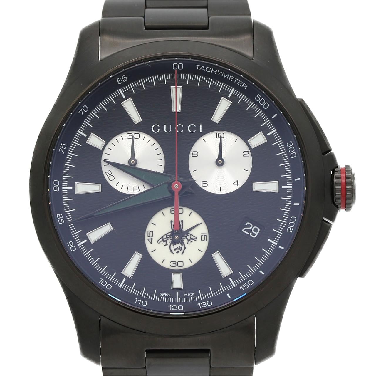 グッチ Gタイムレスクロノ PVD 126.2/YA126268 SS クォーツ